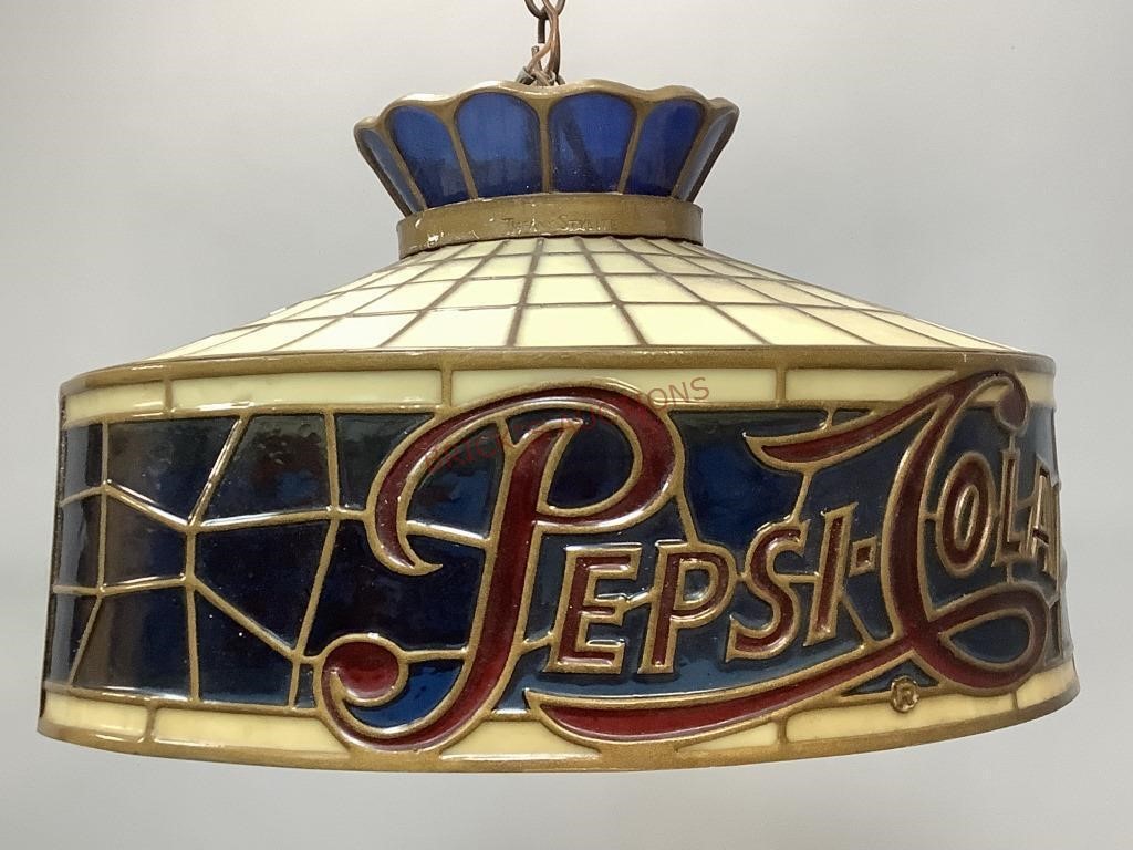 Reproduction Tiffany Pepsi-Cola Hanging Light