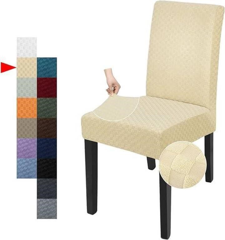 Stretch Checkered Chair Covers