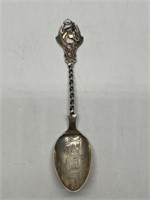 Vtg Sterling Silver Kentucky State Spoon, 24.34g