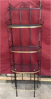 Ornate Wielded Wire Shelving Unit/plant Stand