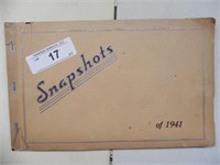 Vintage Photograph Album - Snapshots of 1941 cover