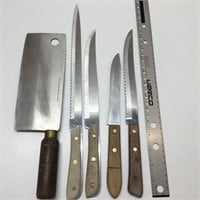 Group of Kitchen Knifes