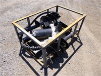 2022 Mowerking Skid Steer Auger