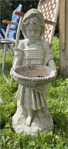 Cement statue-21” tall