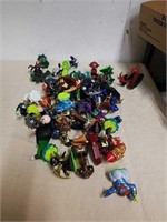 Group of Activision Skylanders figurines