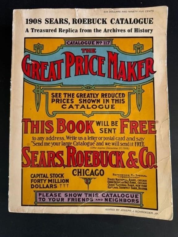 1908 Sears and Roebuck Catalog