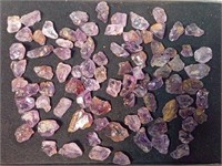 160.4 Grams Raw Amethyst Stones