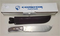 NIB Condor Iron Path Knife W/Sheath