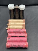 10 Rolls of Misc. Wheatback Pennies