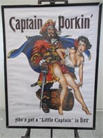 Tim Heir "Captain Porkin'" Framed Poster