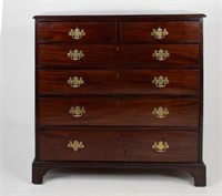 19th C. English Mahogany Chest