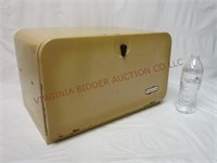 Mid Century Metal Bread Box by Beauty Box
