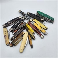 Lot of Damaged Pocketknives