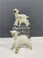 3 Sheep Figurines - 1 Marked Beswick England,