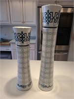 2 Bombay Chinese Dragon candle pedestals. Living r