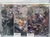 Venom 14,16,17 comics  (living room)