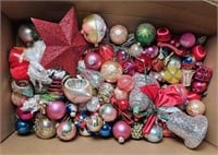 Vintage Glass Christmas Bulbs, Shiny Brites &