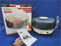 elite food dehydrator in box