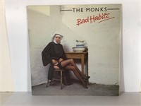 THE MONKS BAD HABITS VINYL LP RECORD