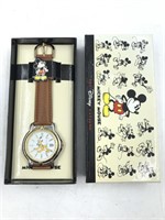 New Vintage Disney Mickey Mouse Pluto Leather