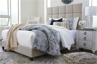 Queen Ashley B130-681 Dolante Upholstered Bed