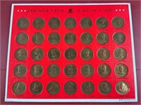 PRESIDENTIAL HALL OF FAME COIN SET