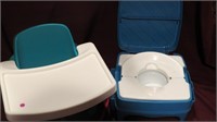 portable baby booster made by Dolly and potty chai