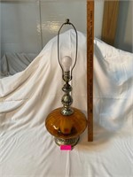 Vintage gold lamp