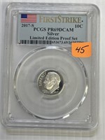 2017-S PCGS Limited Edition Silver Dime PR 69