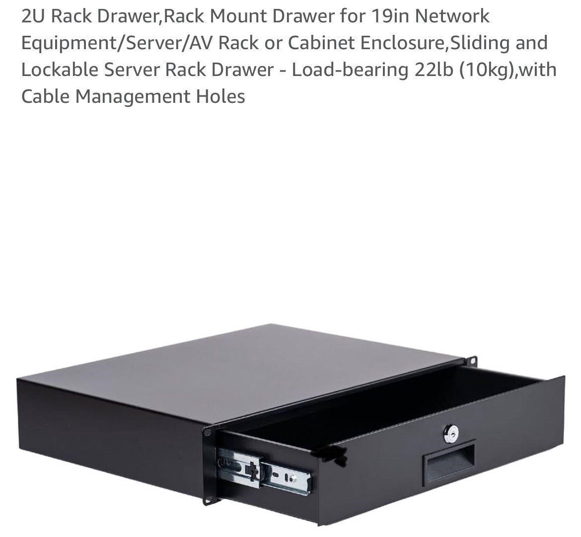 2U Rack Drawer, Rack Mount Drawer