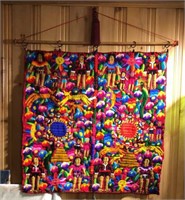 South America Hand Woven Tapestry 34 x 34