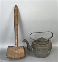 2 primitive items ca. mid-late 19th century;