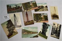 Asst postcards- oil drilling, oil wells