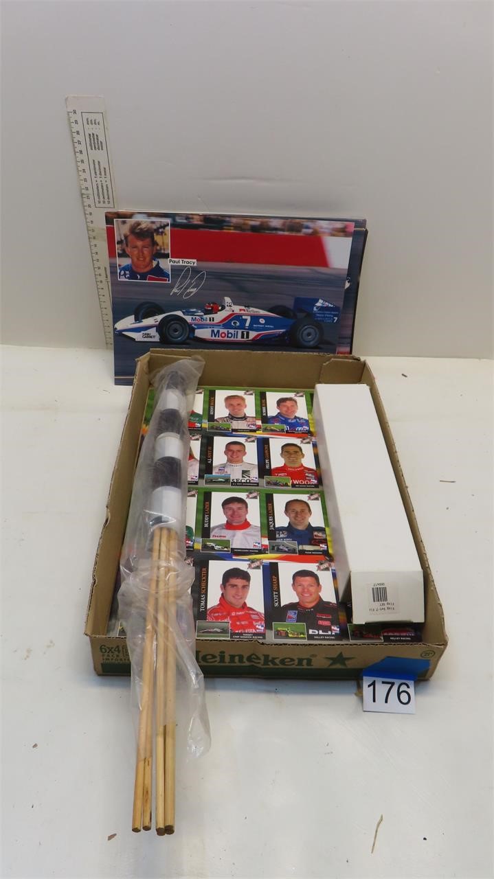 trading cards, racing collectible pictures
