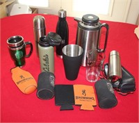 Contents of Cabinet Misc Drinking Items