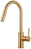 Forious gold kitchen faucet