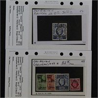 Great Britain Offices Stamps Used and, CV $600+