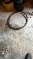Roll of black wire