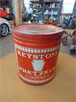 Keystone Pretzel tin