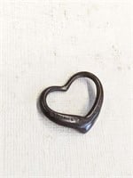 HEART CHARM MARKED TIFFANY AND CO. STERLING
