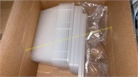 Plastic Storage Containers, Clear