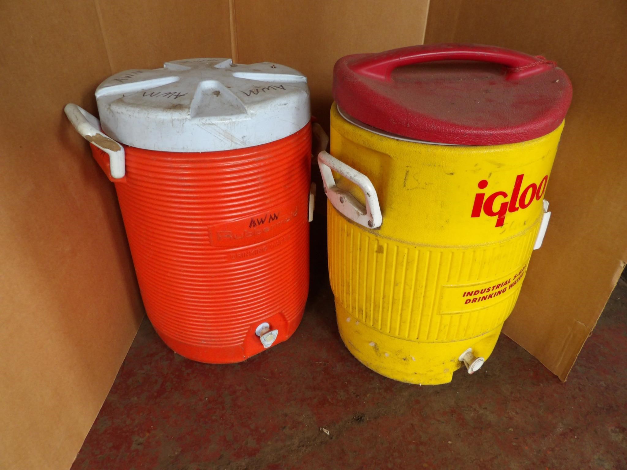 Igloo & Rubbermaid 5 Gallon Water Coolers