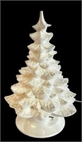 1978 Irridescent Ceramic Christmas Tree