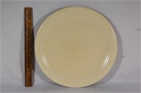 Cream Large Fiestaware Plate