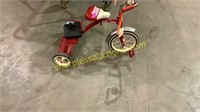 Radio flyer Tricycle, portable DVD player