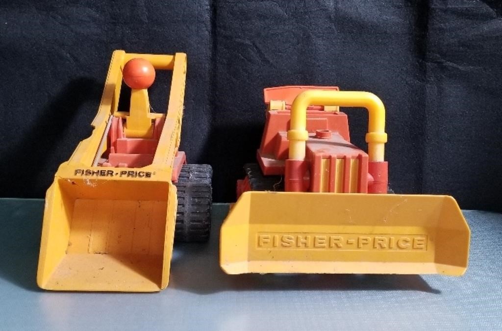 Fisher-Price Bulldozer and Dump Truck Scoop