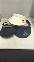 Set of 3 Different Womens Visors