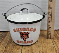 NFL Chicago Bears Enamelware Kettle with Lid