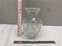 9 1/2" Lead Crystal Vase 24%   Lead Crystal Made