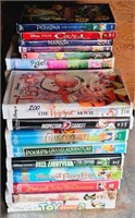 Disney VHS/DVD Lot